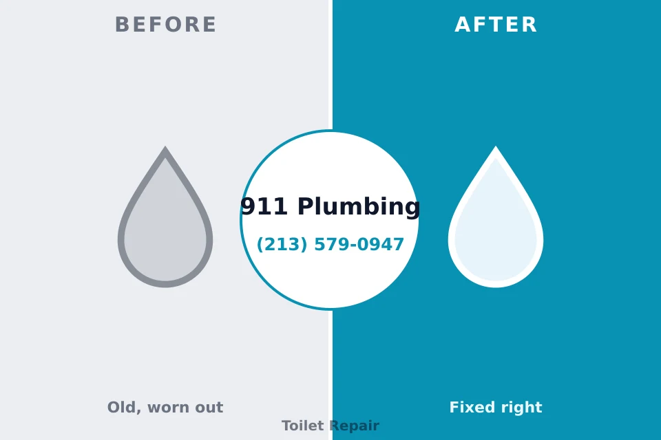 Before and after: plumbing company Bethel, NC